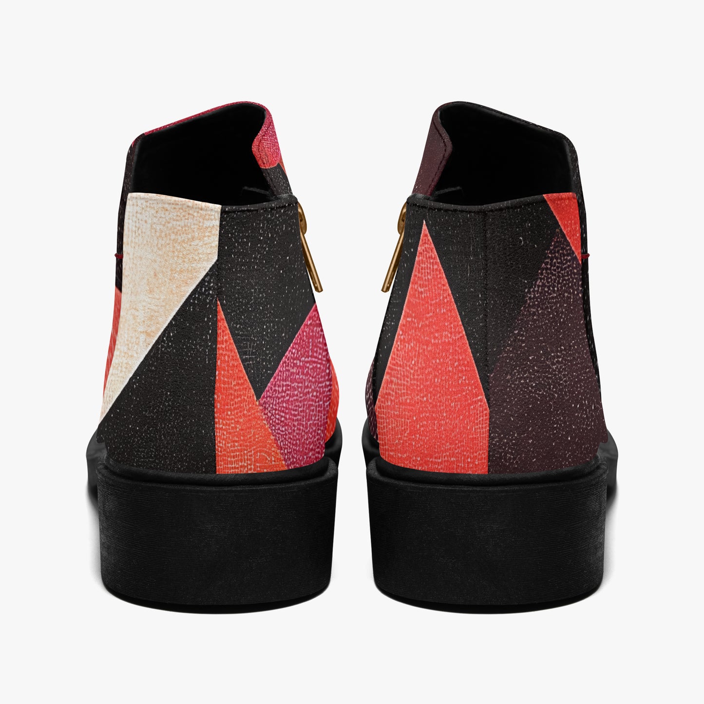 Triangle v2 elegante Reißverschluss-Stiefeletten Stiefeletten JLR Design