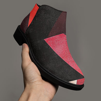Triangle v2 elegante Reißverschluss-Stiefeletten Stiefeletten JLR Design