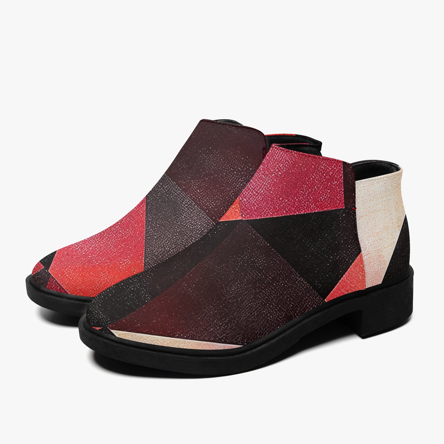 Triangle v2 elegante Reißverschluss-Stiefeletten Stiefeletten JLR Design