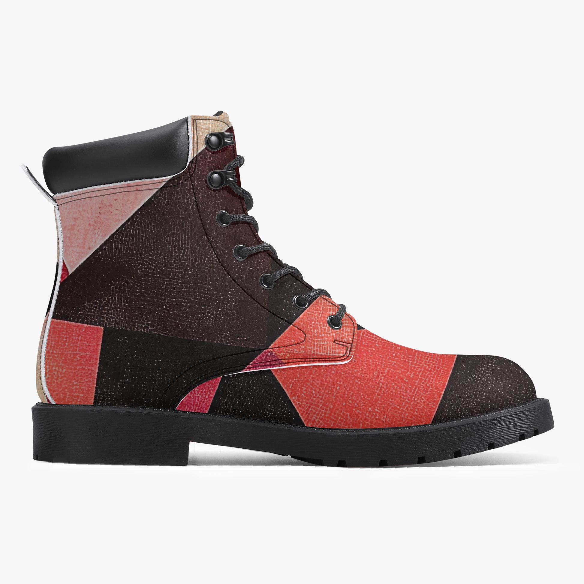 Triangle v2 Leder Boots | Stylische und Warme Winterstiefel Boots JLR Design