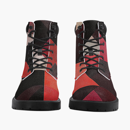 Triangle v2 Leder Boots | Stylische und Warme Winterstiefel Boots JLR Design