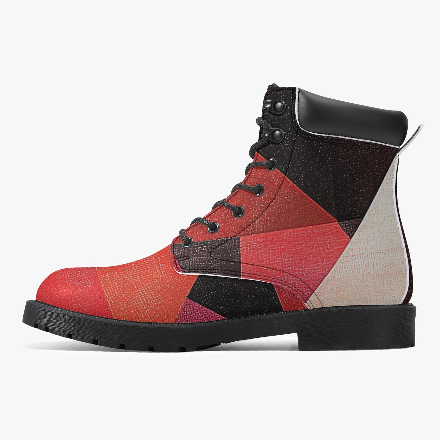 Triangle v2 Leder Boots | Stylische und Warme Winterstiefel Boots JLR Design