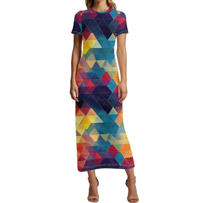 triangle-v2-short-sleeve-long-dress-long-dress-jlr-design-86521 - JLR Design