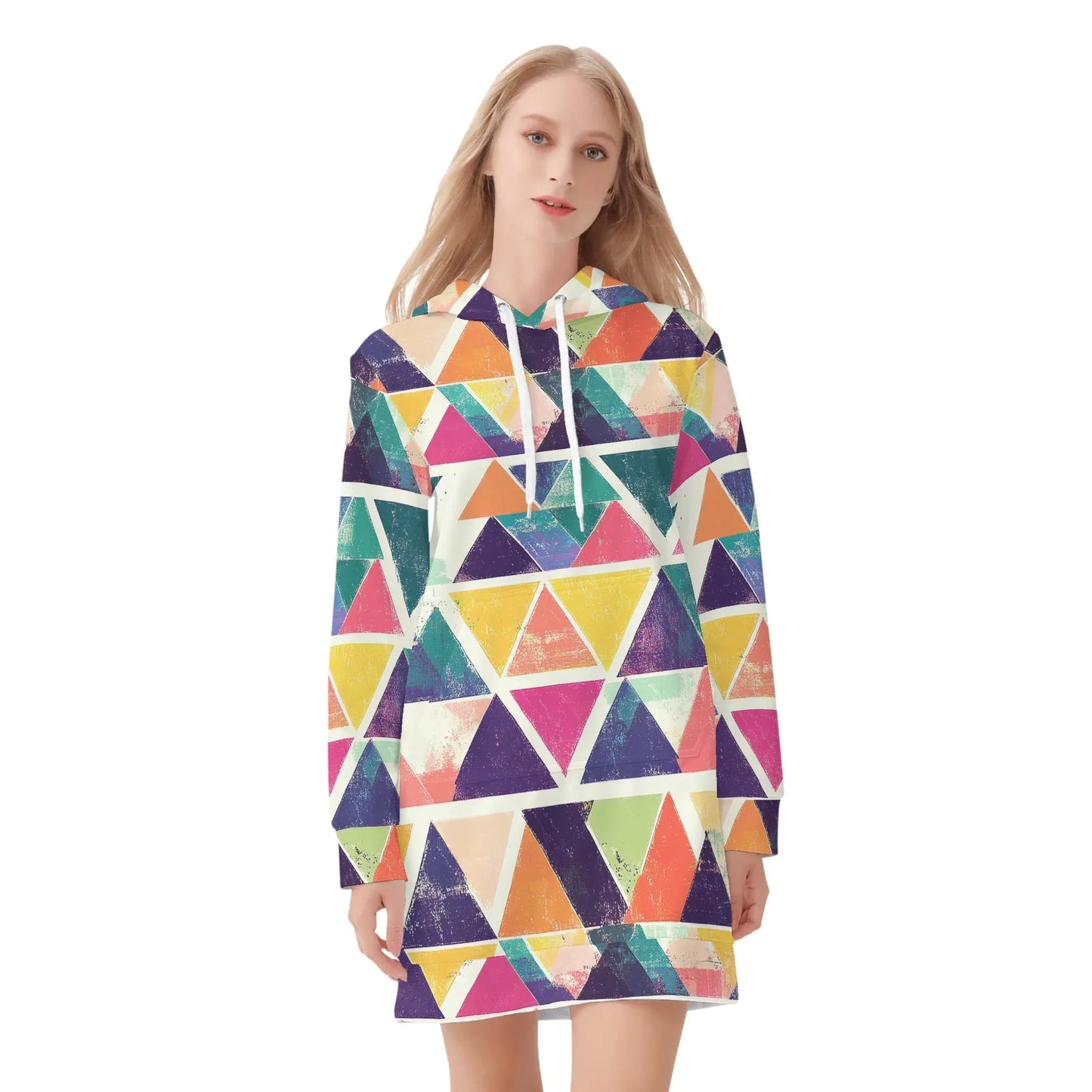 triangle-v3-velvet-hoodie-dress-hoodiekleid-jlr-design-39257 - JLR Design