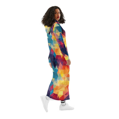 bequemes-leichtes-hoodie-kleid-triangle-v3-hoodiekleid-jlr-design-50568 - JLR Design