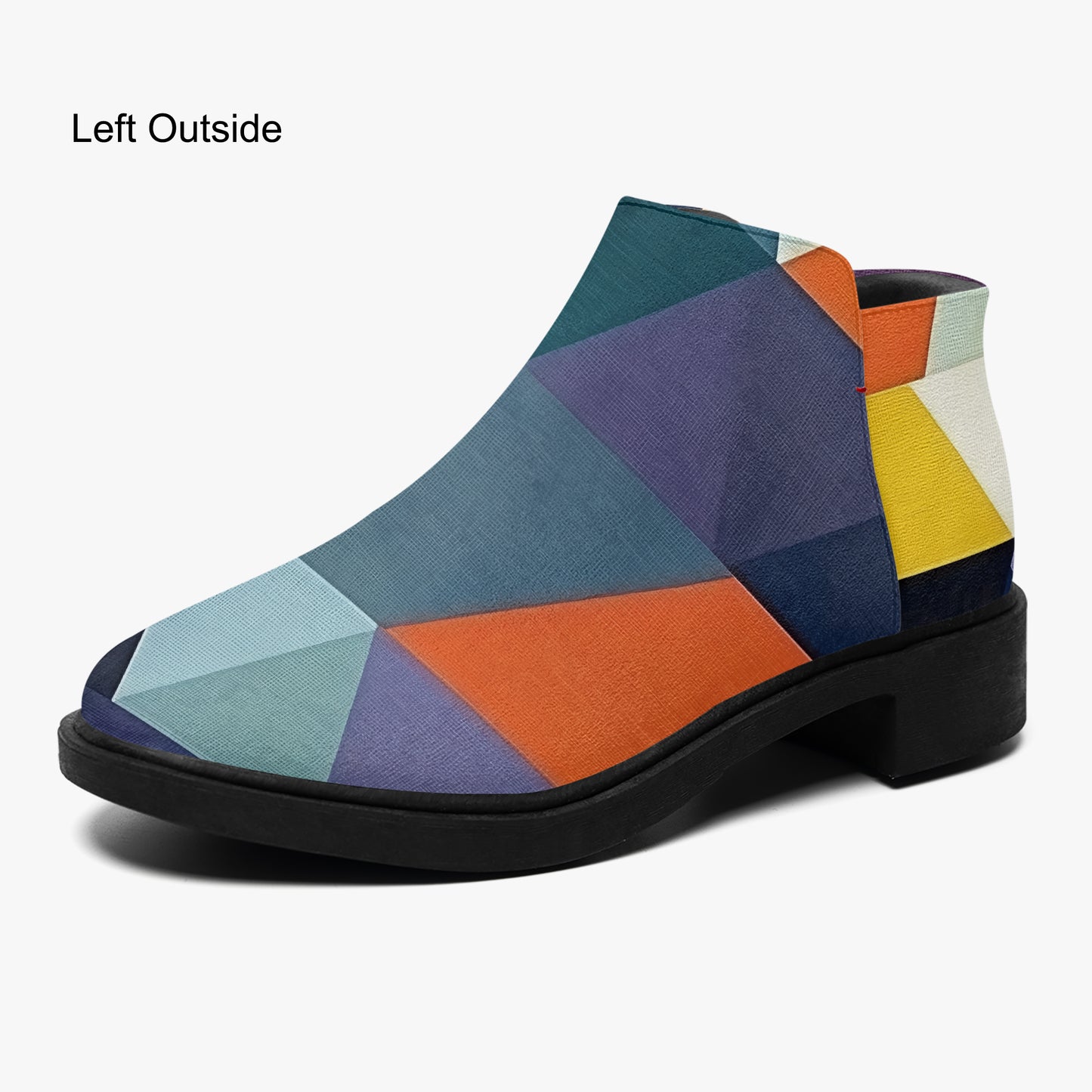 Triangle v3 elegante Reißverschluss-Stiefeletten Stiefeletten JLR Design