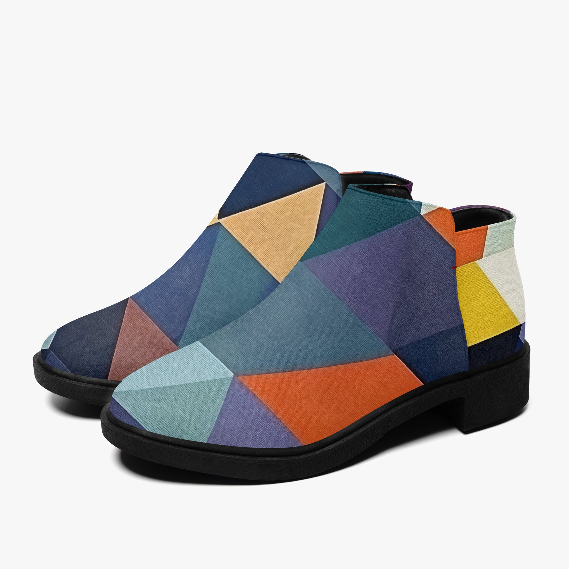 Triangle v3 elegante Reißverschluss-Stiefeletten Stiefeletten JLR Design