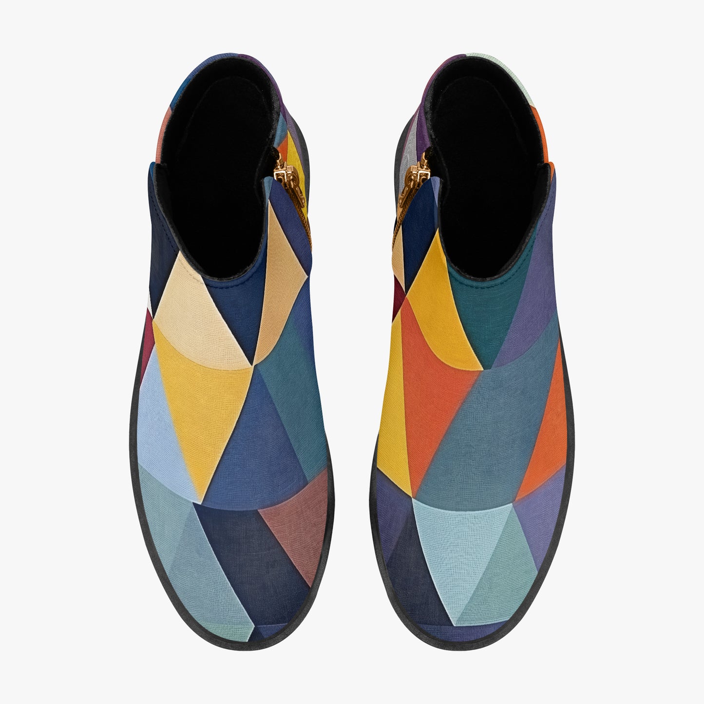 Triangle v3 elegante Reißverschluss-Stiefeletten Stiefeletten JLR Design