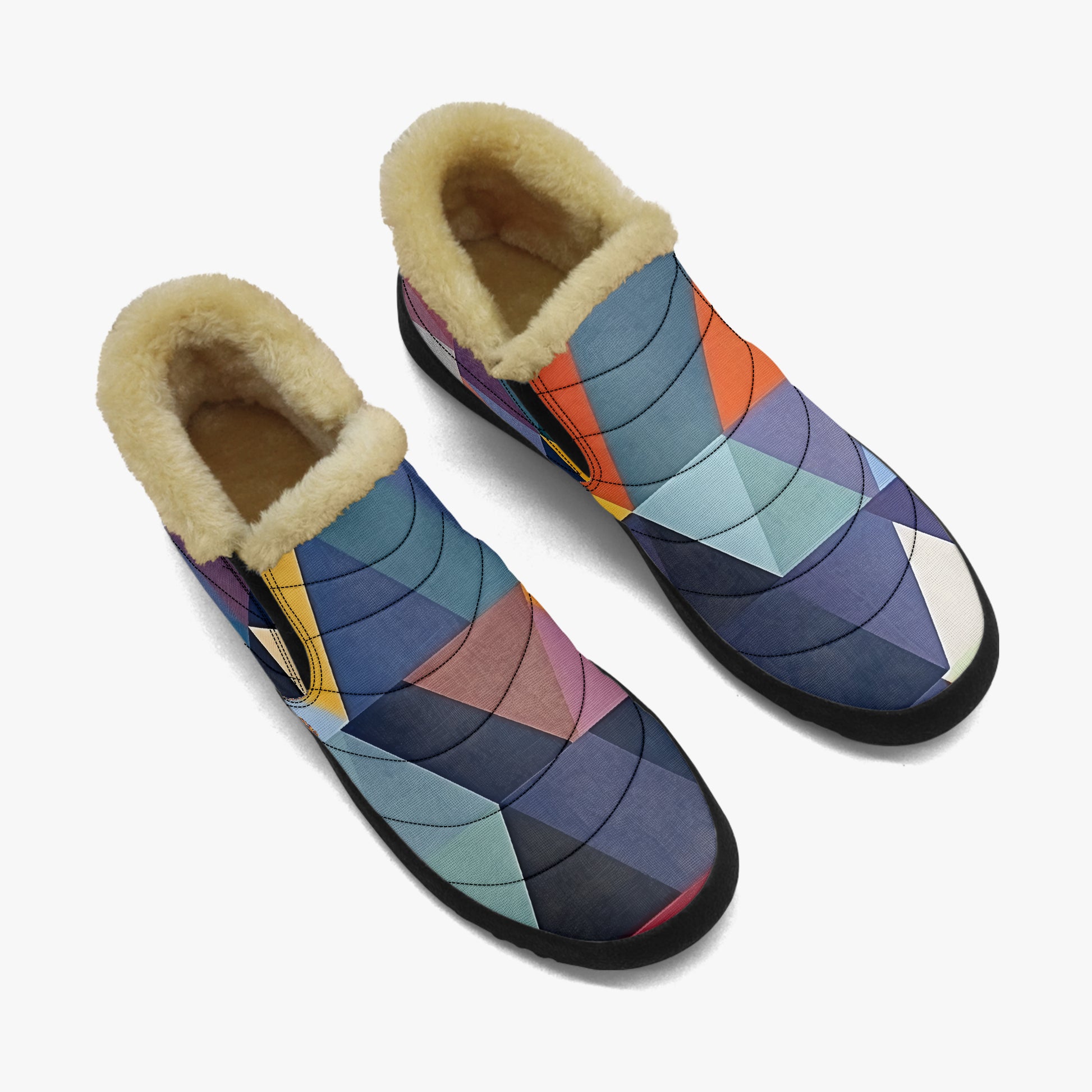 Triangle v3 Faux Fur Slipper Slipper JLR Design