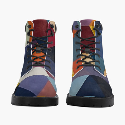 Triangle v3 Leder Boots | Stylische und Warme Winterstiefel Boots JLR Design