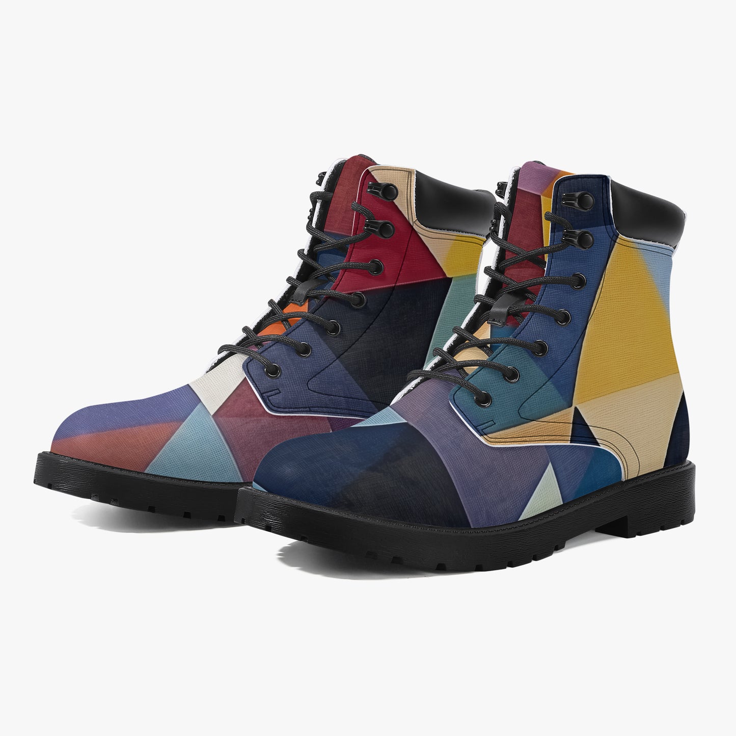 Triangle v3 Leder Boots | Stylische und Warme Winterstiefel Boots JLR Design