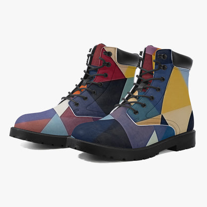 Triangle v3 Leder Boots | Stylische und Warme Winterstiefel Boots JLR Design