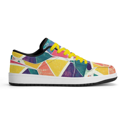 triangle-v3-low-top-leder-sneaker-fur-damen-sneaker-jlr-design-59055 - JLR Design