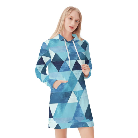 triangle-v4-velvet-hoodie-dress-hoodiekleid-jlr-design-98536 - JLR Design