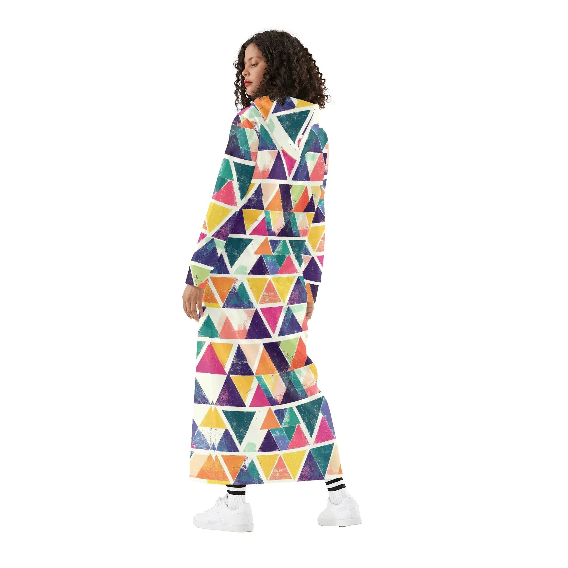 bequemes-leichtes-hoodie-kleid-triangle-v4-hoodiekleid-jlr-design-43785 - JLR Design