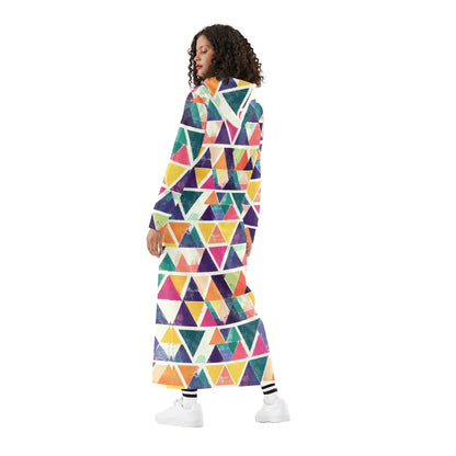 bequemes-leichtes-hoodie-kleid-triangle-v4-hoodiekleid-jlr-design-43785 - JLR Design