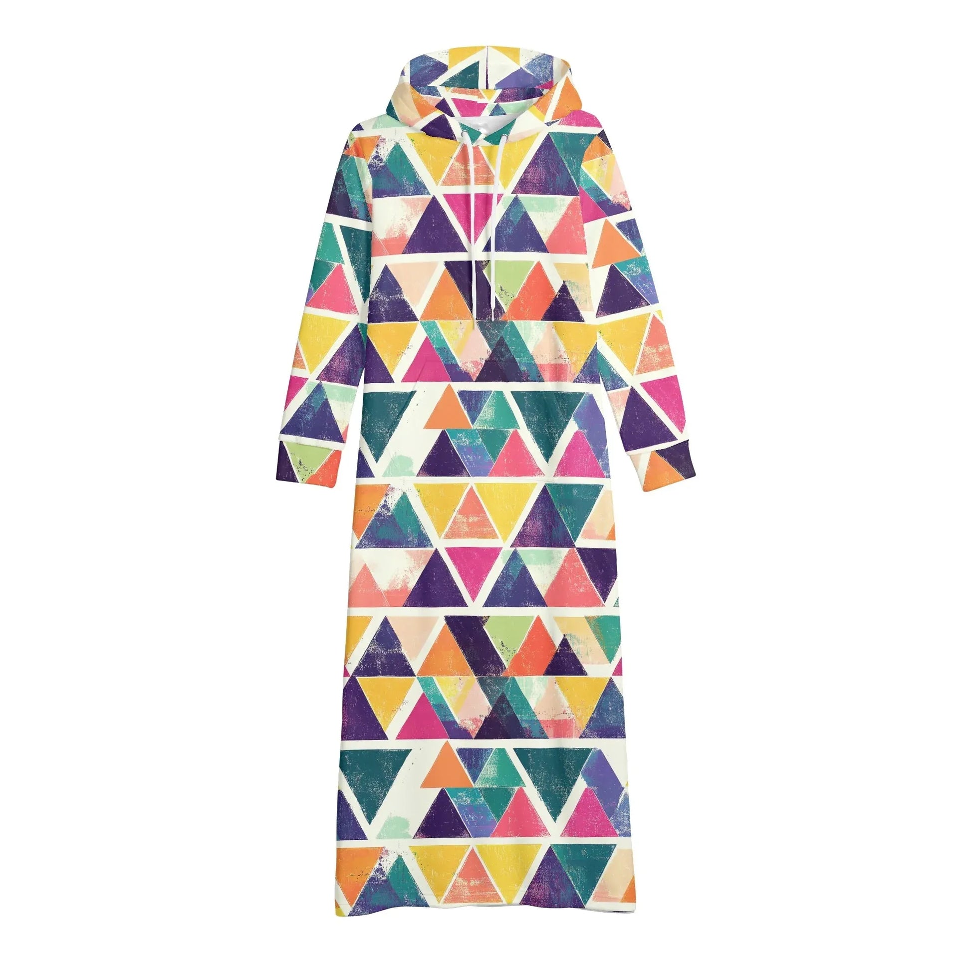 bequemes-leichtes-hoodie-kleid-triangle-v4-hoodiekleid-jlr-design-33885 - JLR Design