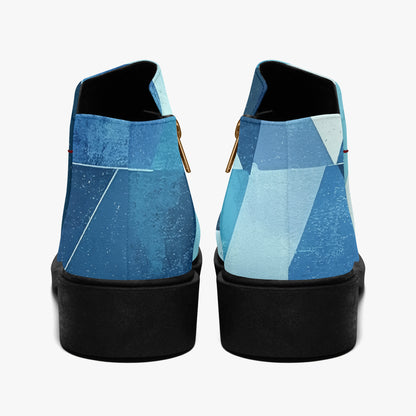 Triangle v4 elegante Reißverschluss-Stiefeletten Stiefeletten JLR Design