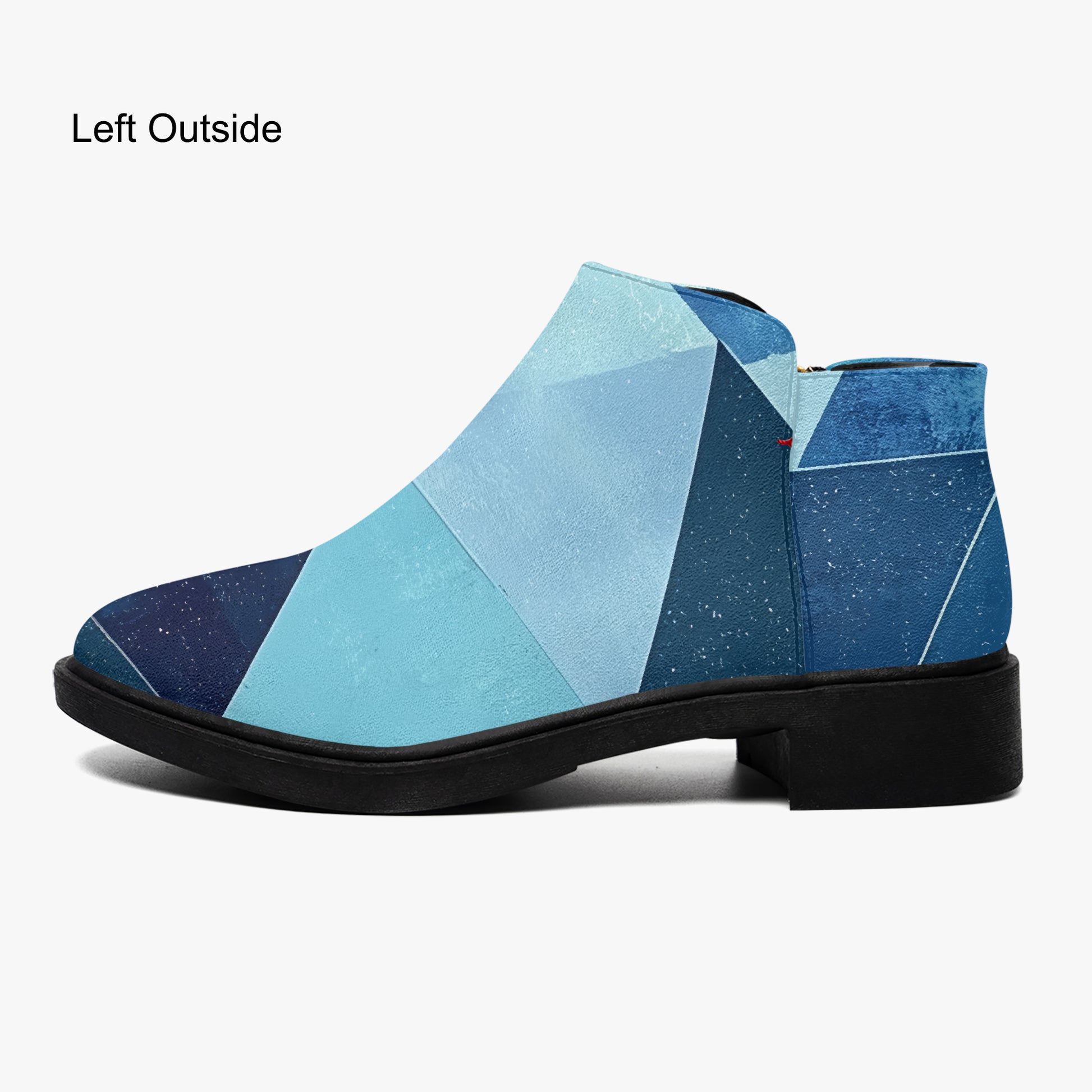 Triangle v4 elegante Reißverschluss-Stiefeletten Stiefeletten JLR Design