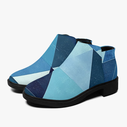 Triangle v4 elegante Reißverschluss-Stiefeletten Stiefeletten JLR Design