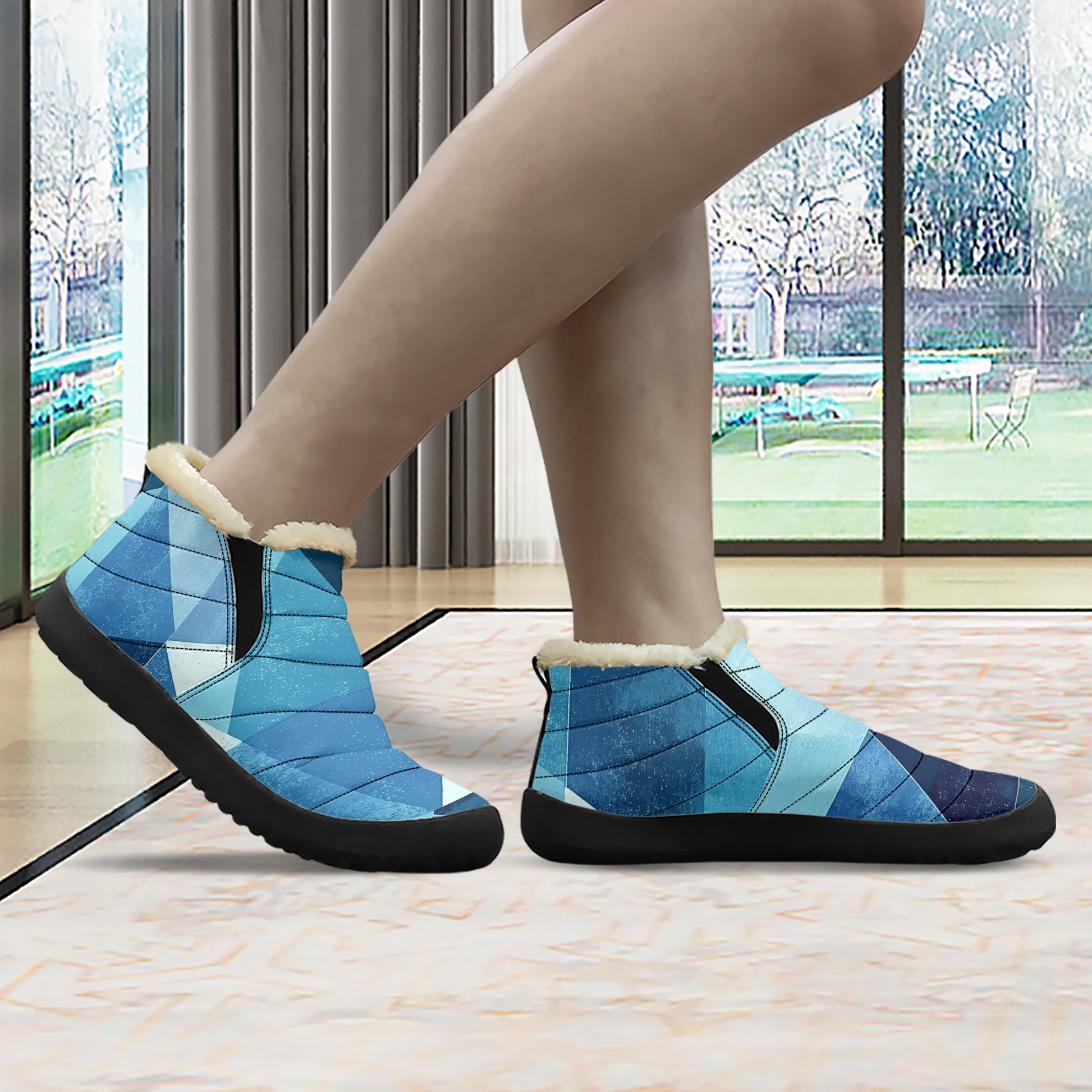 Triangle v4 Faux Fur Slipper Slipper JLR Design