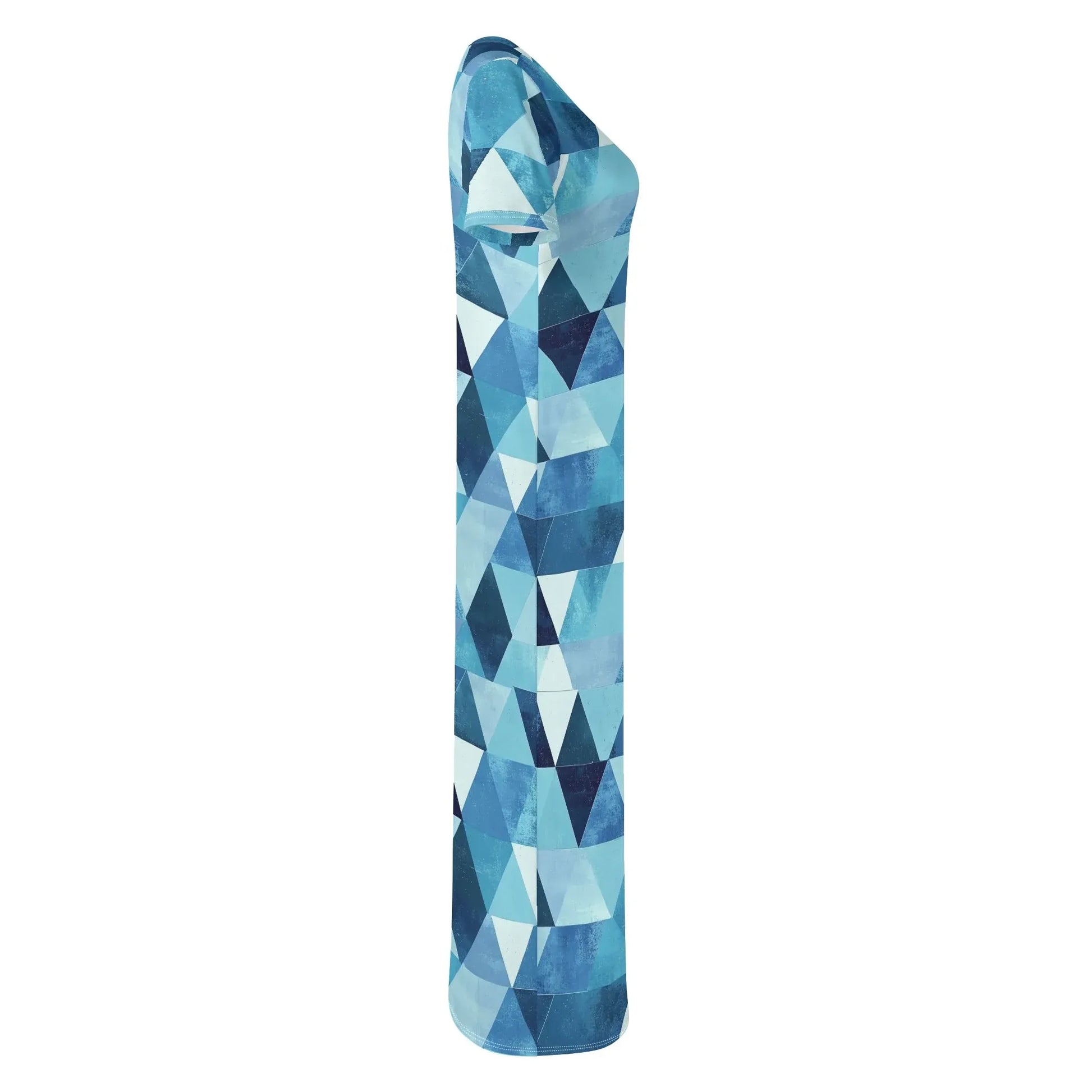 triangle-v4-short-sleeve-long-dress-long-dress-jlr-design-96694 - JLR Design