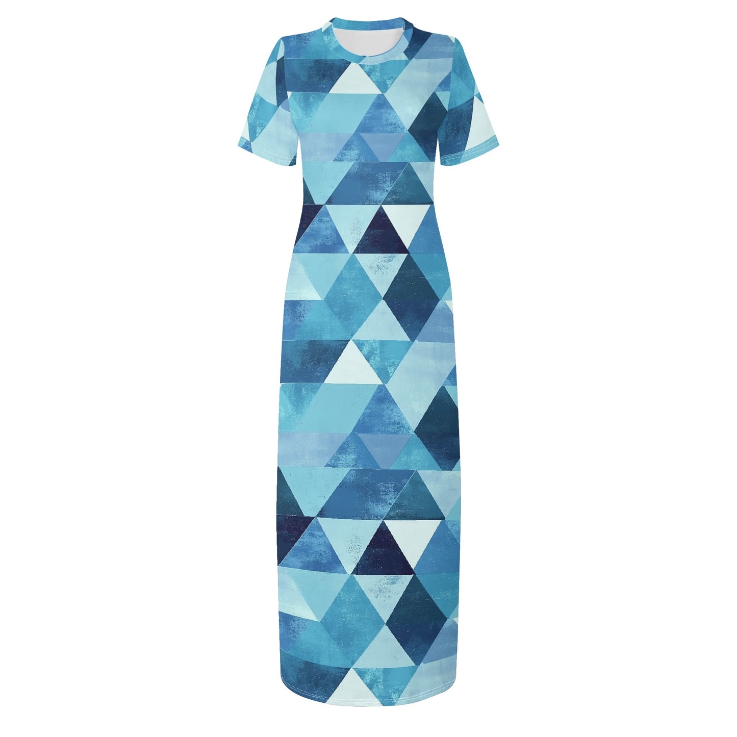 Triangle v4 Short Sleeve Long Dress Long Dress JLR Design