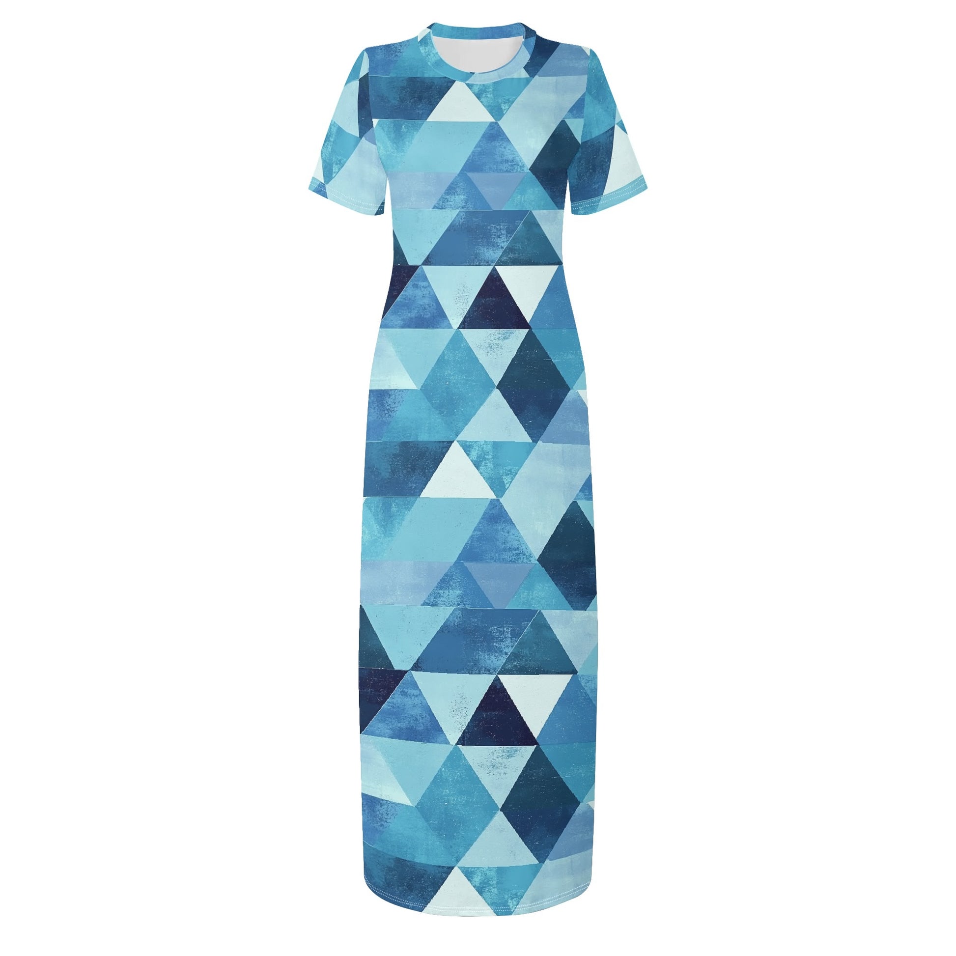 Triangle v4 Short Sleeve Long Dress Long Dress JLR Design