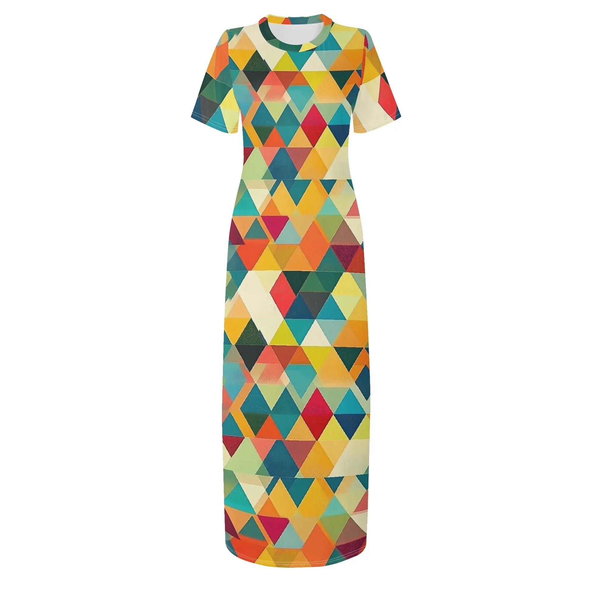 triangle-v5-short-sleeve-long-dress-long-dress-jlr-design-89417 - JLR Design