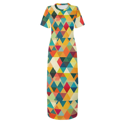 triangle-v5-short-sleeve-long-dress-long-dress-jlr-design-89417 - JLR Design
