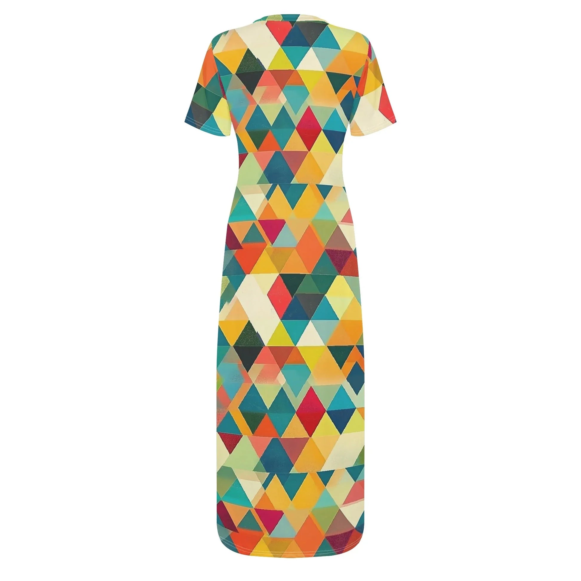 triangle-v5-short-sleeve-long-dress-long-dress-jlr-design-87327 - JLR Design