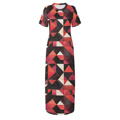 triangle-v6-short-sleeve-long-dress-long-dress-jlr-design-69731 - JLR Design