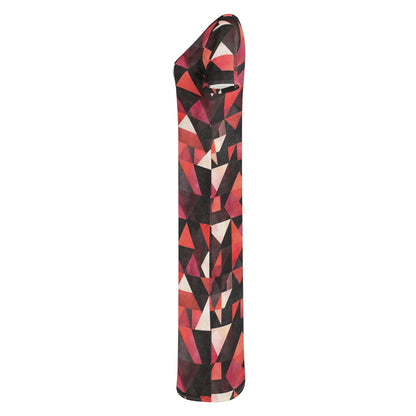 triangle-v6-short-sleeve-long-dress-long-dress-jlr-design-52603 - JLR Design