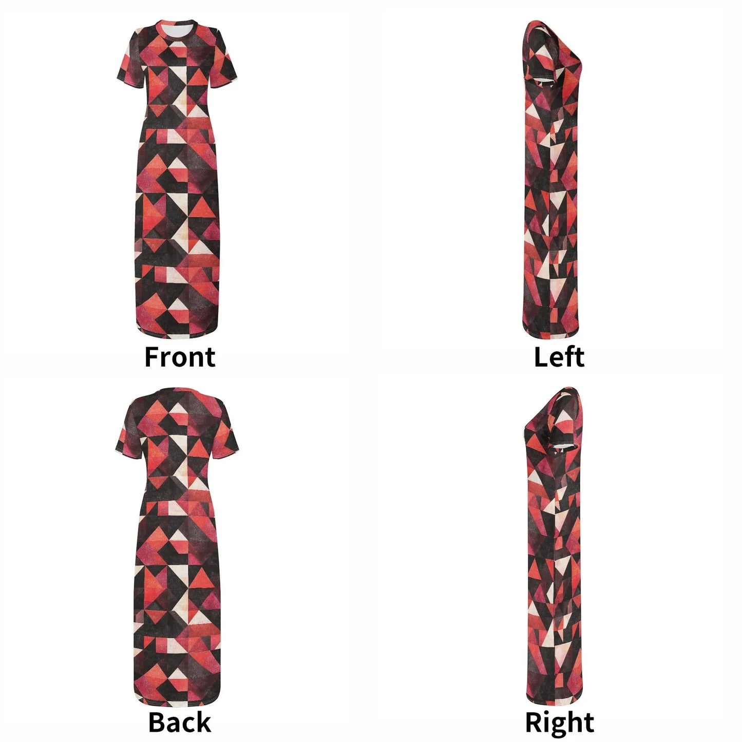 triangle-v6-short-sleeve-long-dress-long-dress-jlr-design-82030 - JLR Design