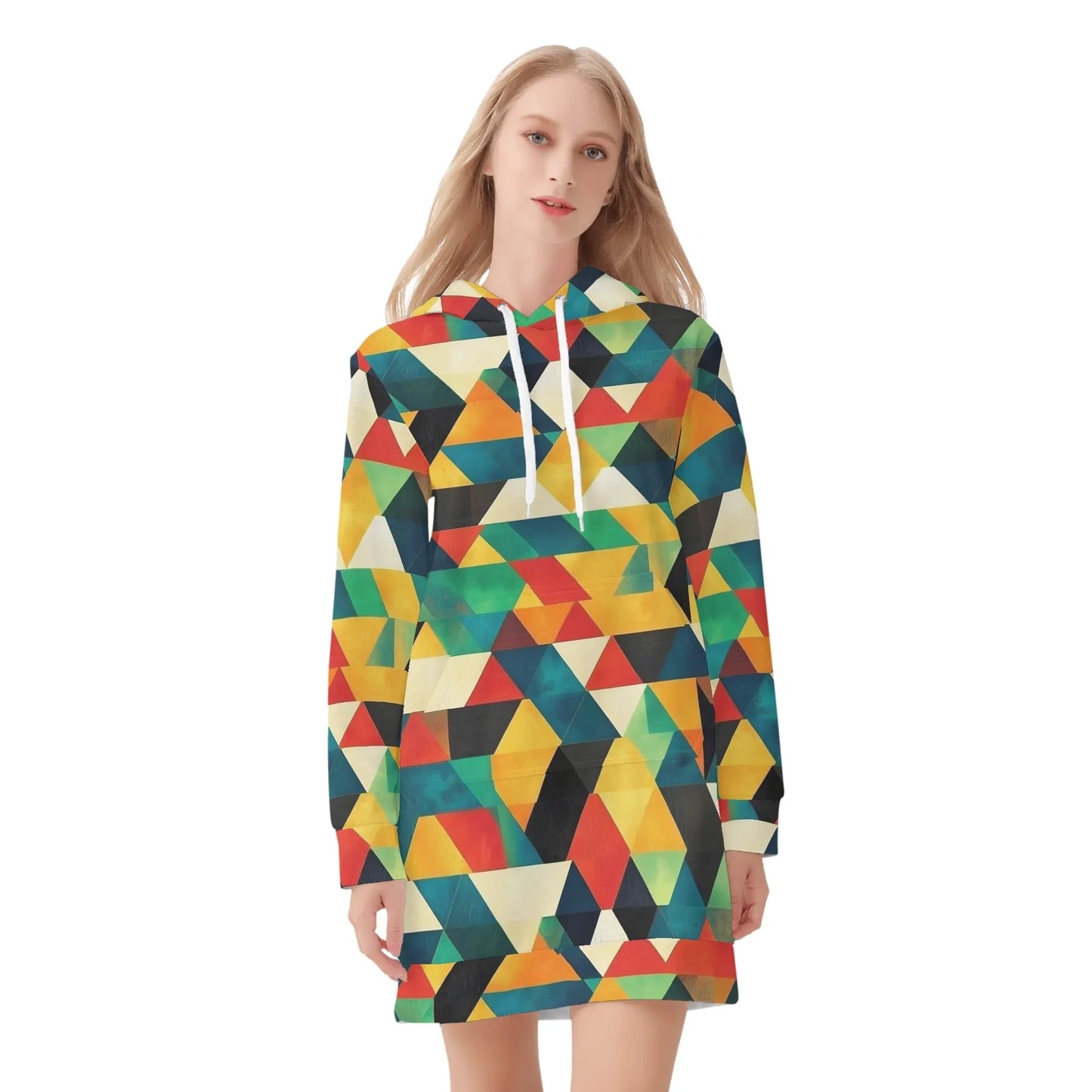 triangle-v7-velvet-hoodie-dress-hoodiekleid-jlr-design-84829 - JLR Design