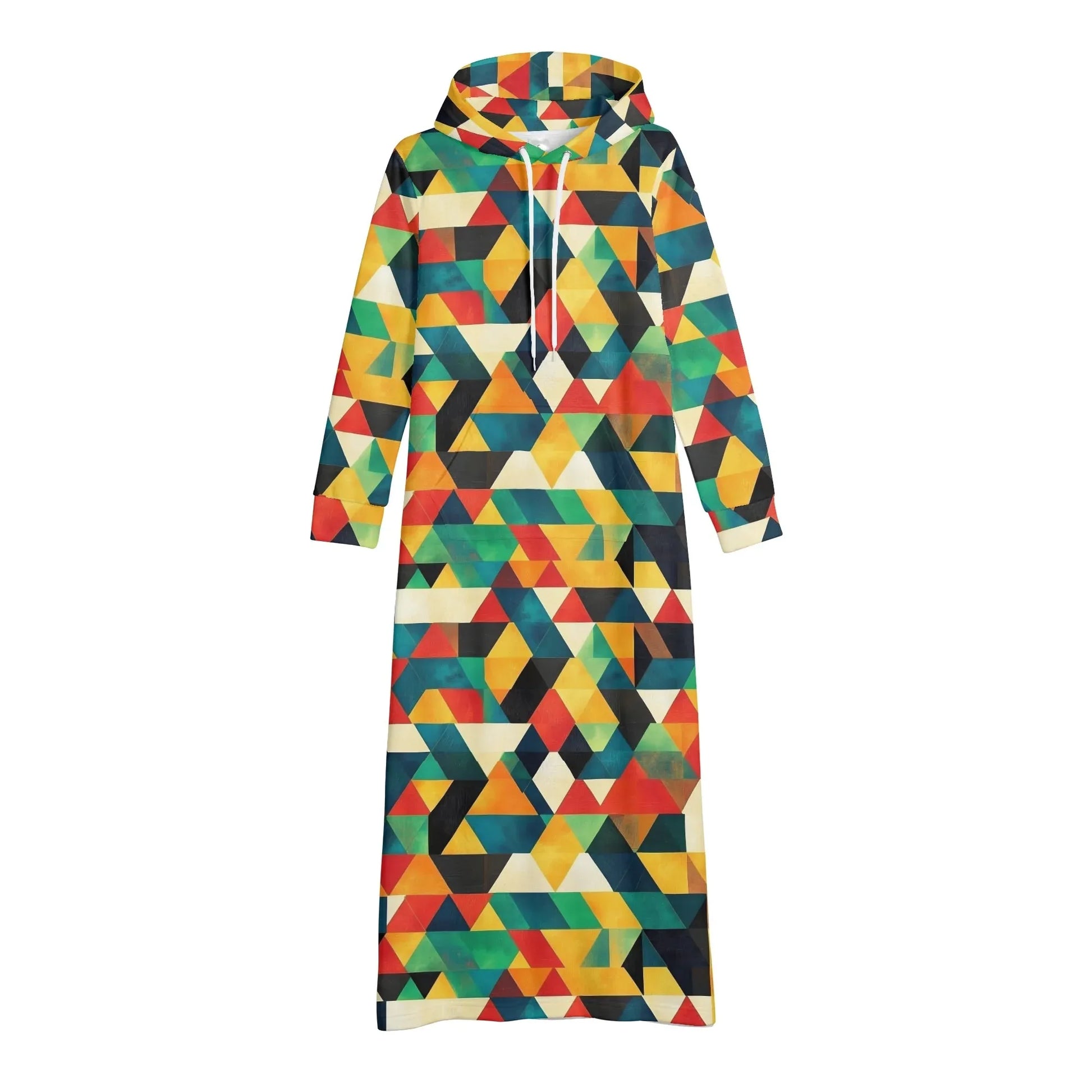 bequemes-leichtes-hoodie-kleid-triangle-v7-hoodiekleid-jlr-design-62761 - JLR Design