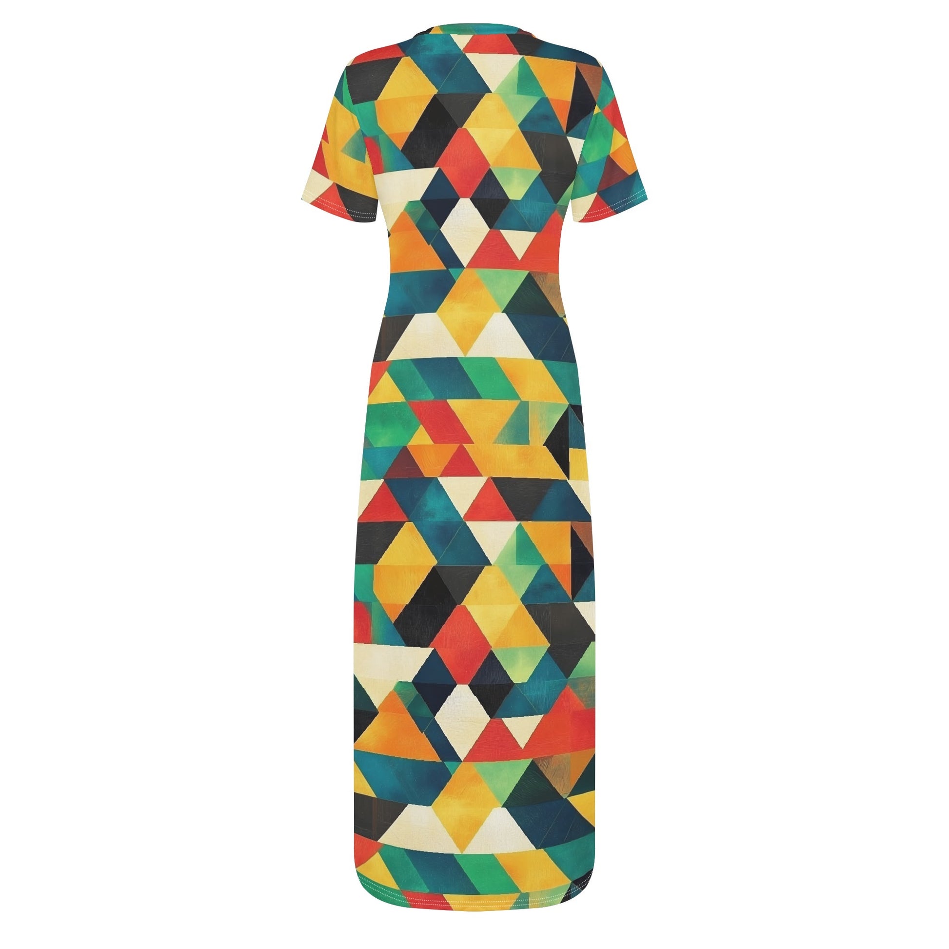 Triangle v7 Short Sleeve Long Dress Long Dress JLR Design