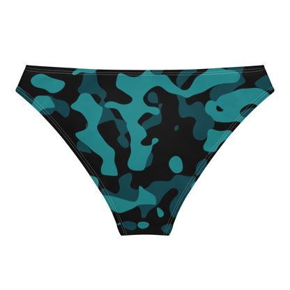 Türkis Camouflage Damen Slip Damen Slip JLR Design