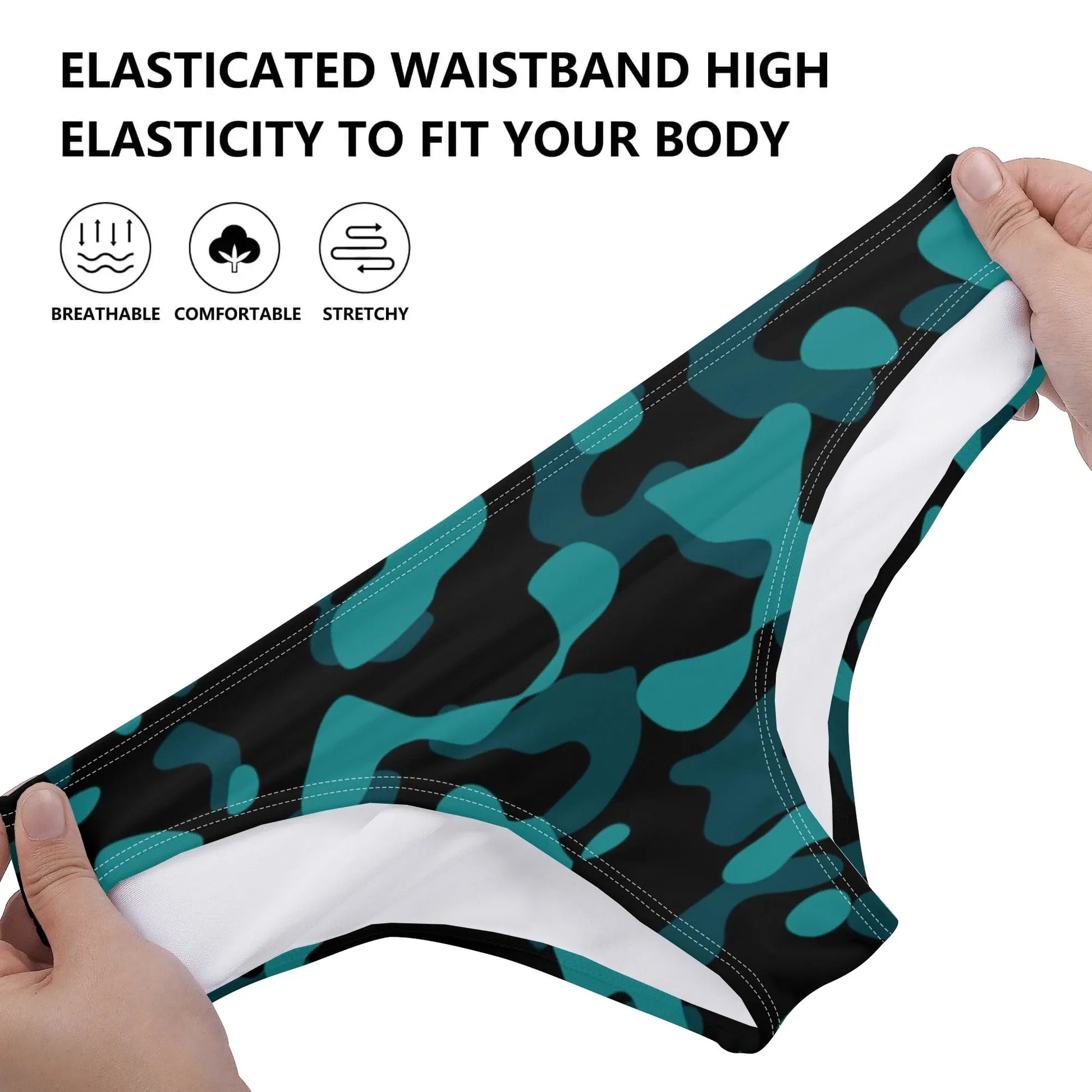 turkis-camouflage-damen-slip-damen-slip-jlr-design-49228 - JLR Design