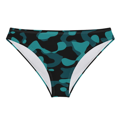 Türkis Camouflage Damen Slip Damen Slip JLR Design