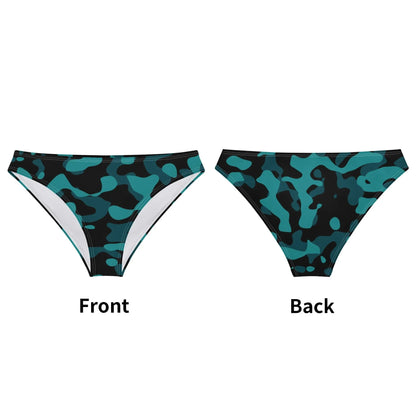 turkis-camouflage-damen-slip-damen-slip-jlr-design-88674 - JLR Design