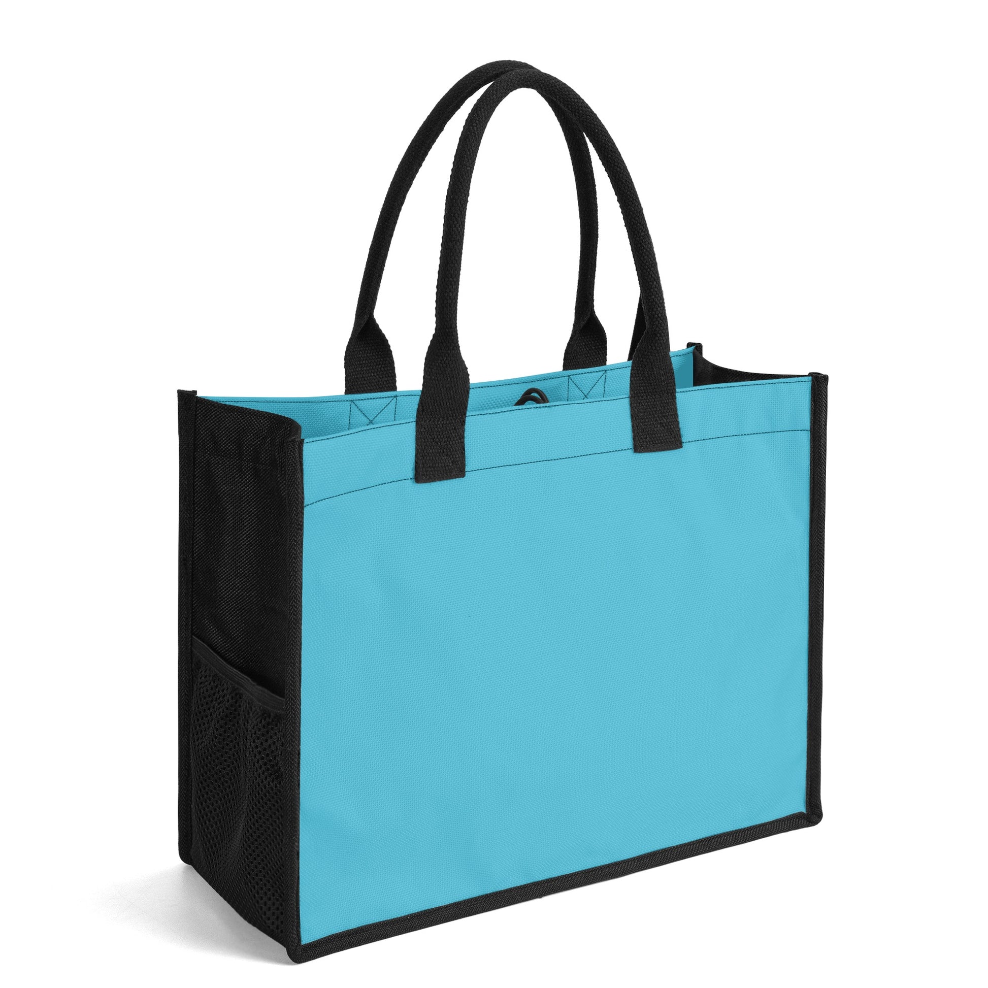 Türkise Canvas Shopper Tasche Einkaufstasche JLR Design