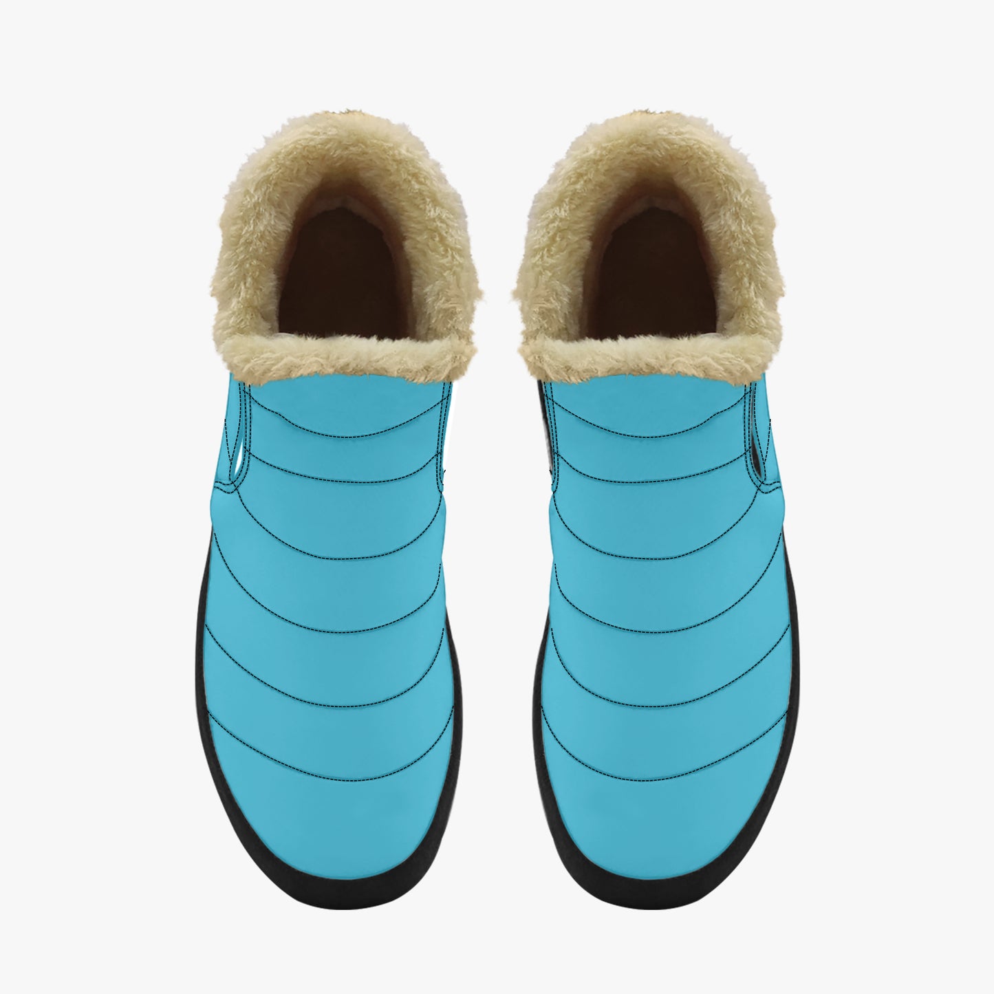Türkise Faux Fur Slipper Slipper JLR Design