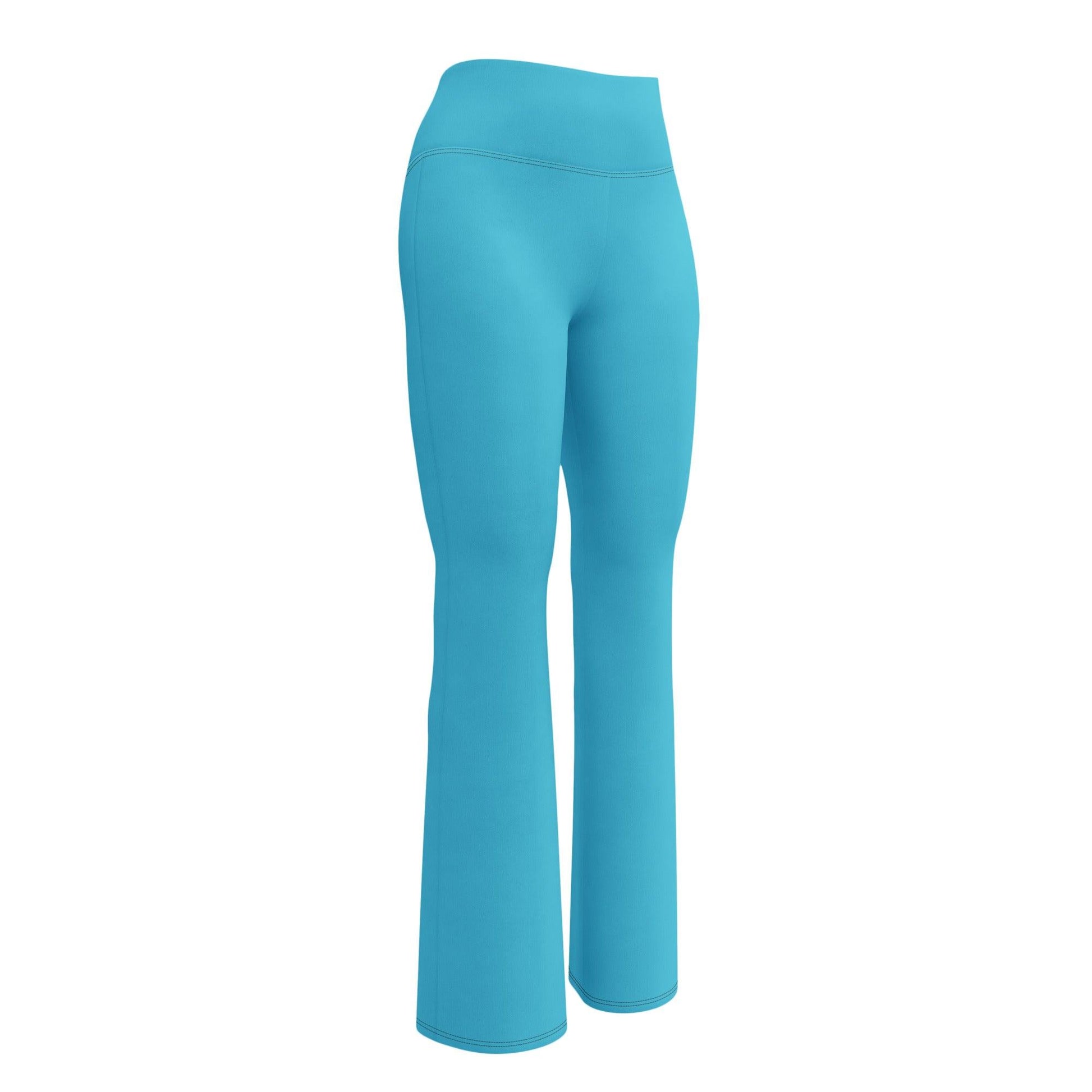 Türkise High Waist Flare Leggings Flare Leggings 59.99 Flare, High, Leggings, türkis, Waist JLR Design