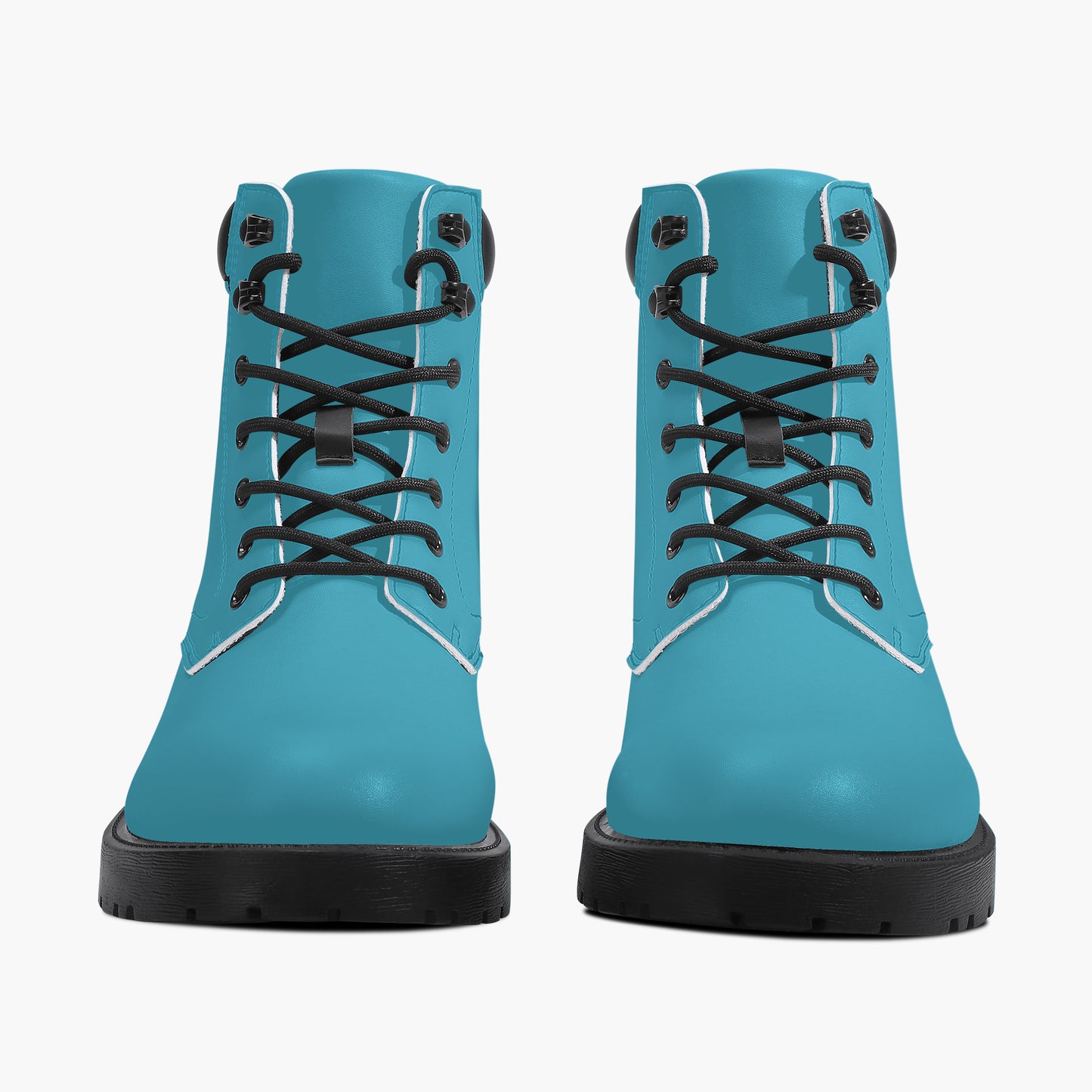 Türkise Leder Boots | Stylische und Warme Winterstiefel Boots JLR Design