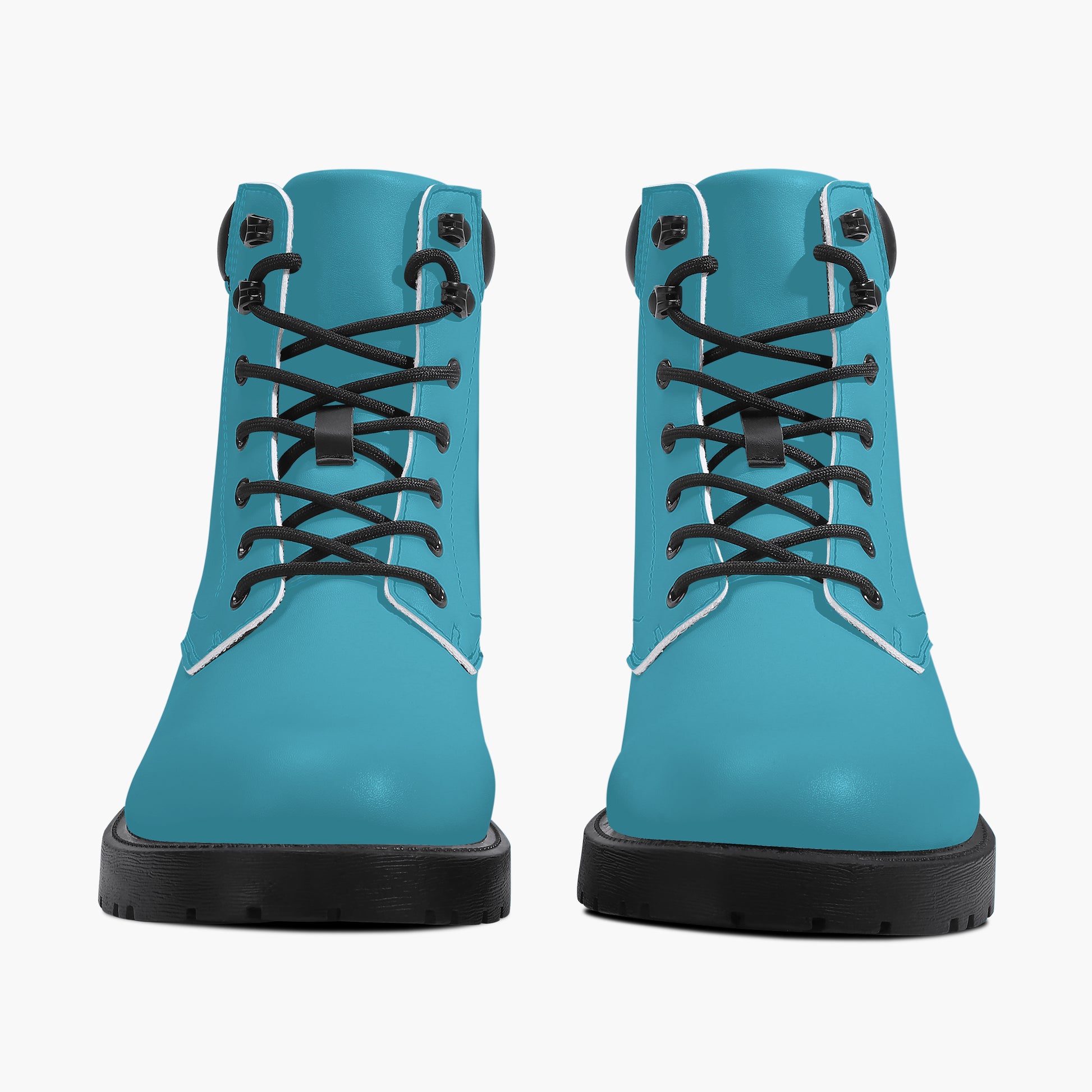 Türkise Leder Boots | Stylische und Warme Winterstiefel Boots JLR Design