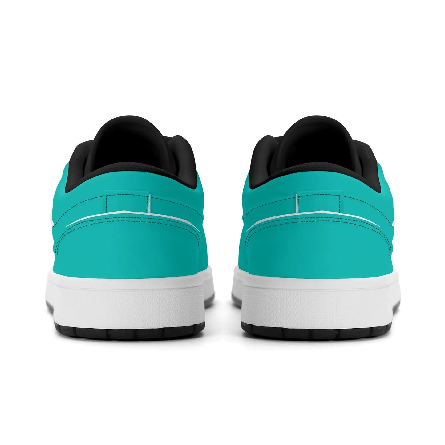 turkise-low-top-leder-sneaker-fur-damen-sneaker-jlr-design-40435 - JLR Design