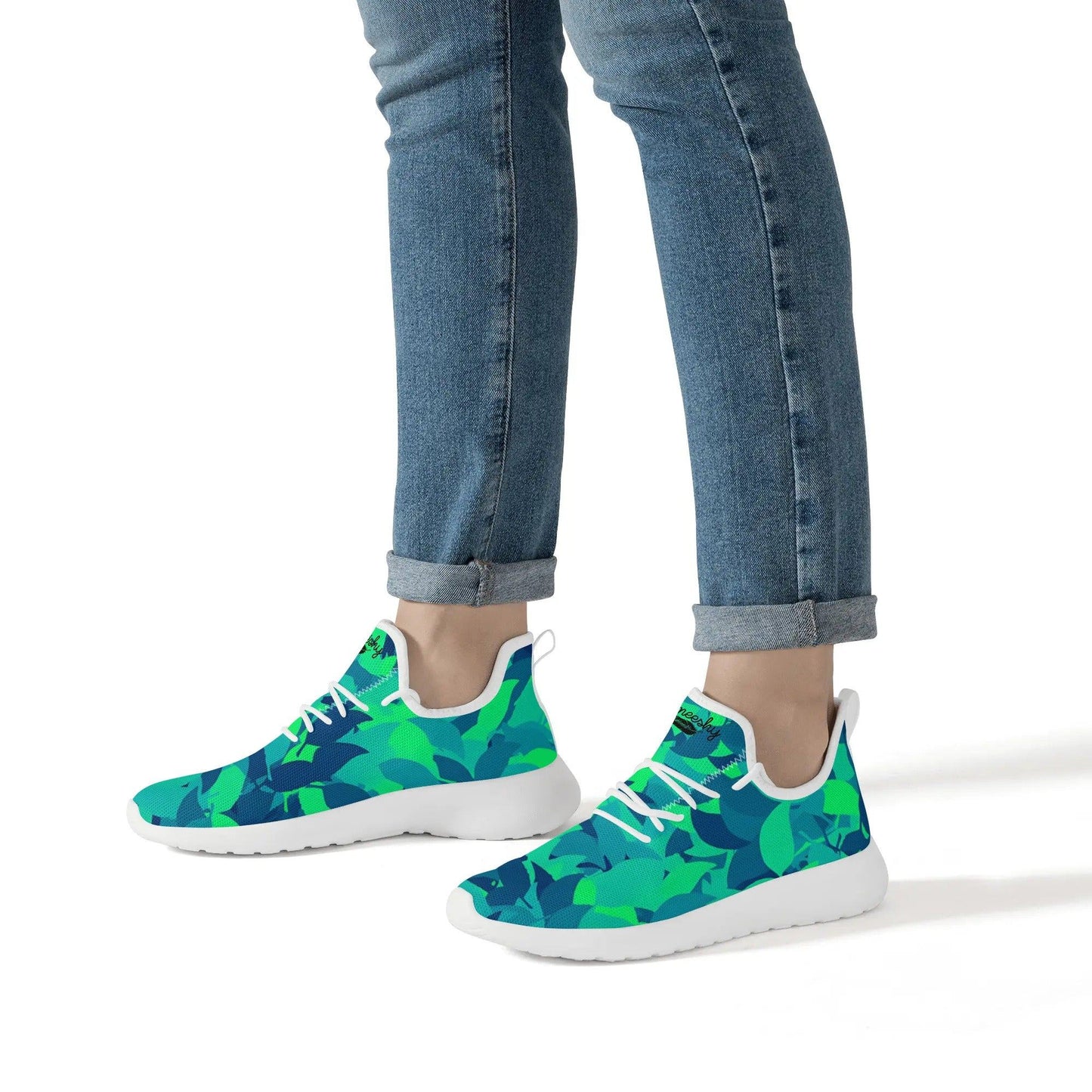 Turquoise Leaf Meeshy Lightweight Sneaker für Damen Sneaker 86.99 Damen, Leaf, Lightweight, Meeshy, Sneaker, Turquoise JLR Design