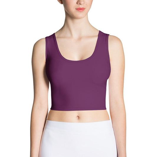 Tyrian Purple Damen Crop Top Crop Top 39.99 Crop, Damen, Purple, Top, Tyrian JLR Design