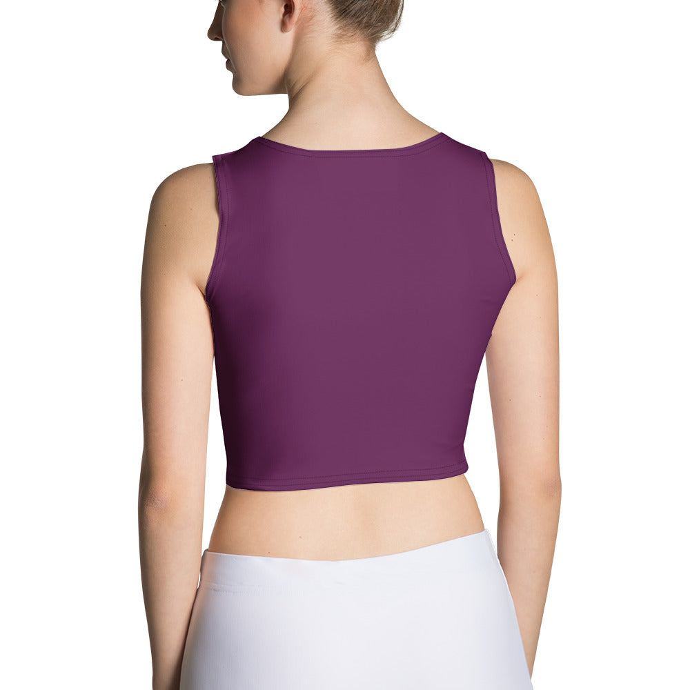 Tyrian Purple Damen Crop Top Crop Top JLR Design